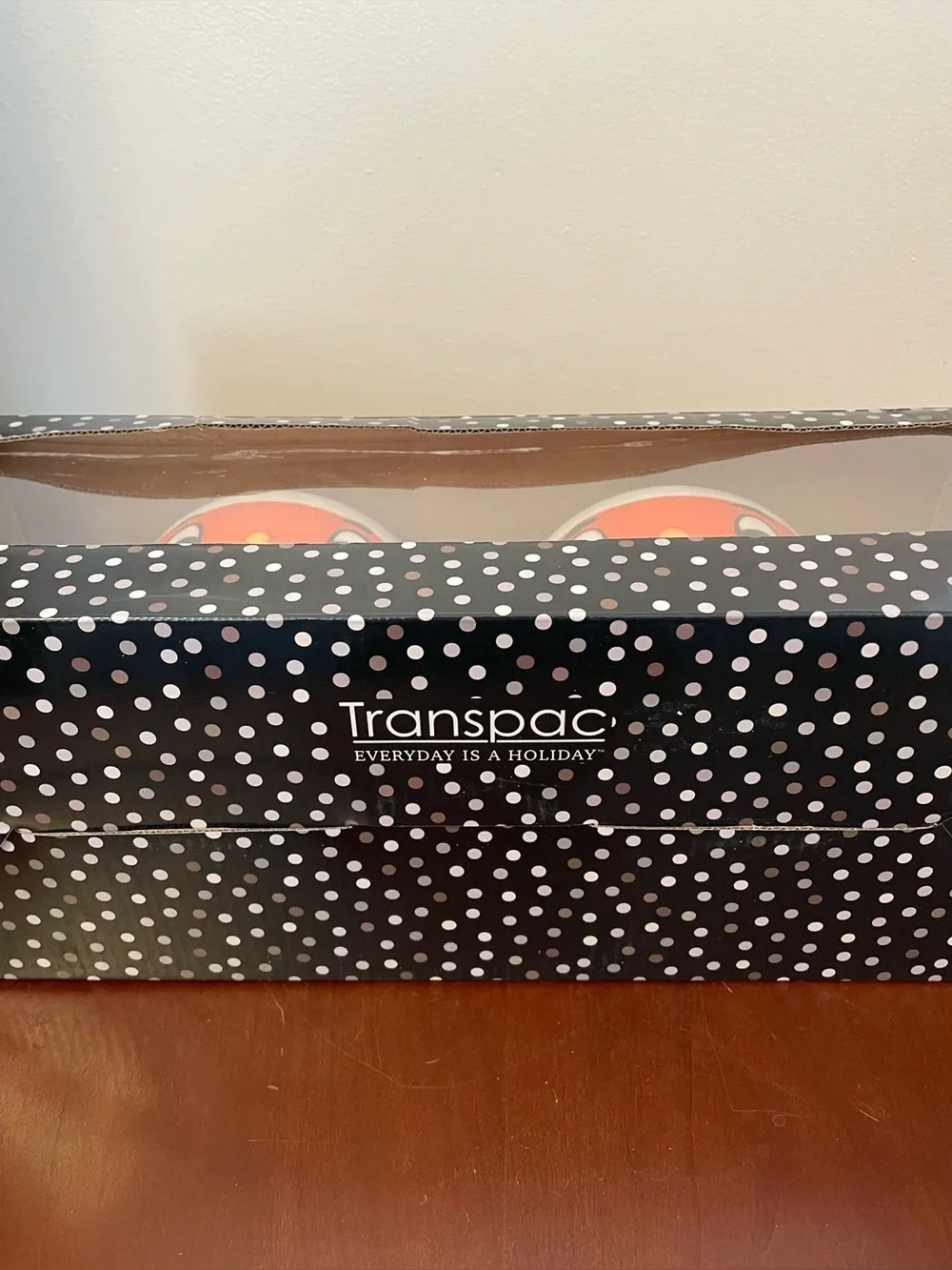 NIB JOHANNA PARKER SET OF 2 CANDY CORN MUGS Cups Halloween Holiday Tea Coffee